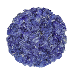 WEŁNIANE DROBINKI WOOL NEPPS - SZAFIROWA ROSA (nr 1)