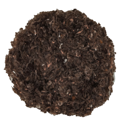 WEŁNIANE DROBINKI WOOL NEPPS - BRĄZOWA TRUFLA (Nr 16)