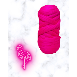 NOWOŚĆ Wełna czesankowa FLUO FLAMING (Nr 142) - KOLEKCJA NEONOWA