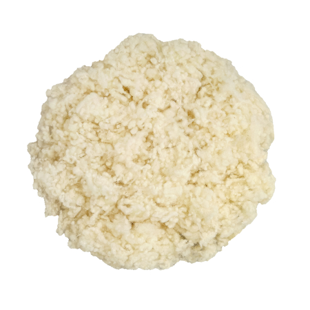 WEŁNIANE DROBINKI WOOL NEPPS - KREMOWO BIAŁY (nr 15)