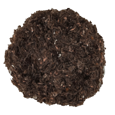 WEŁNIANE DROBINKI WOOL NEPPS - BRĄZOWA TRUFLA (Nr 16)