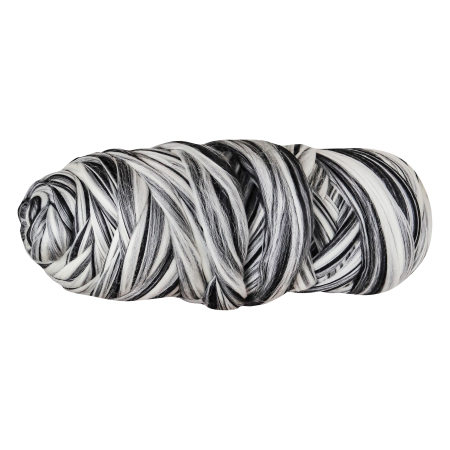 Wełna czesankowa WOOLINY LUX ZEBRA (NR 384)